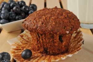 Schokomuffins mit Blaubeeren