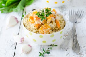 Kürbis-Quinoa