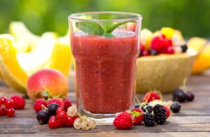 Pfirsich-Beeren-Smoothie Pfirsich-Beeren-Smoothie